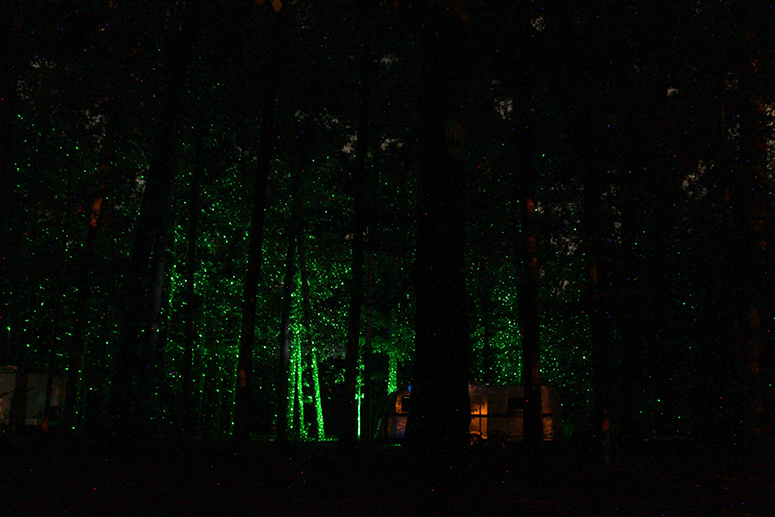 Laser Light Camping