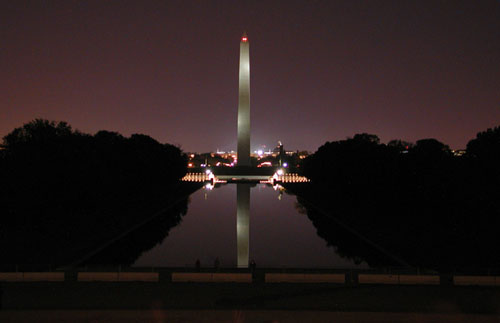 Washington Monument and the Reflecting Pool